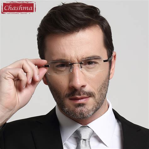 Chashma Prescription Frame Top Quality Mens Eyeglasses Oversize