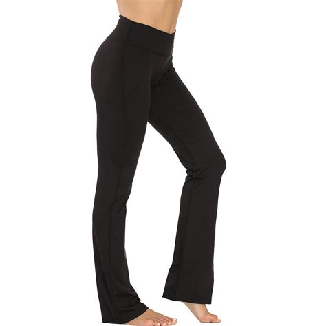 33 35inseam High Waist Workout Bootcut Yoga Pants For Women