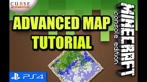 Minecraft Ps4 Advanced Map Tutorial Xbox One Youtube