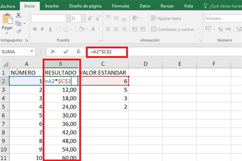 Como fijar una celda en Excel para que no cambie la fórmula