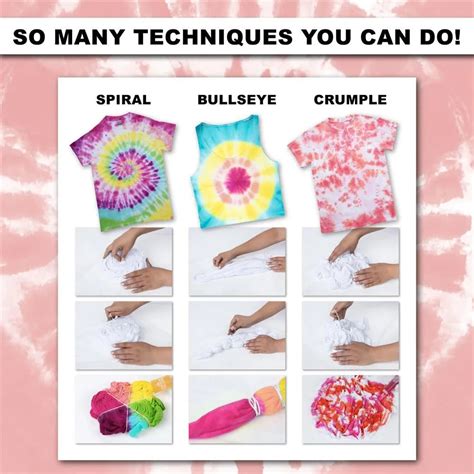 What Is The Easiest Tie Dye Technique Tulip Color Crafts
