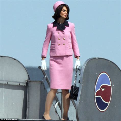 Kennedy's assassination, jackie kennedy's outfit is described as a pink chanel suit. newspapers knew of her penchant for french fashion, and since. Katie Holmes continues filming role as fashion forward ...