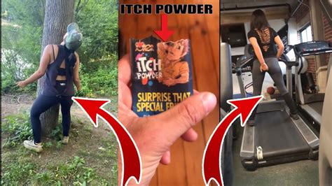 Itch Powder Prank On Girlfriend Compilation 😂 Youtube