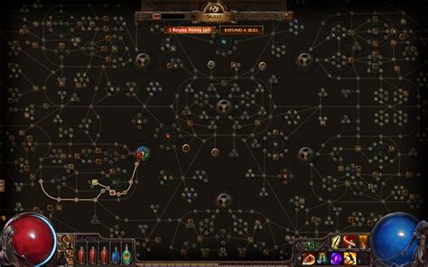 These gem setups offer better overall damage but require gem swaps for bosses/single target, which some. This is the skill tree from Path of Exile, and one of the ...