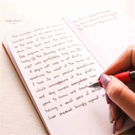 Handwriting Tips And Tricks To Enhance Your Penmanship Masha Plans