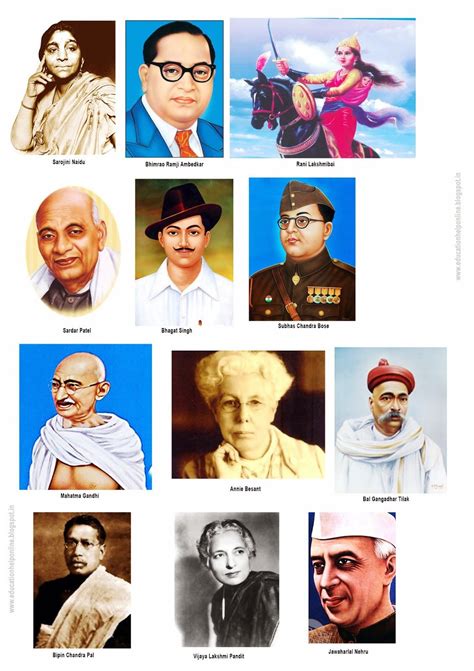 Indian Freedom Fighters Photos Download Artvandiningsets