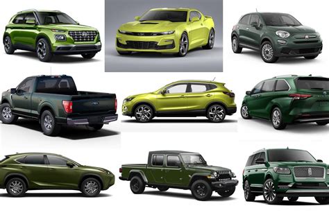 Classy Car Colors 2021 Models Available In Green The News Wheel