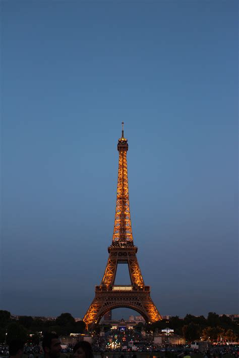 Free Images Horizon Sky Skyline Eiffel Tower Monument Dusk