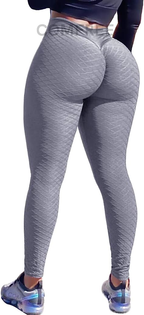 comfree v shaped scrunch leggings for women butt lift tik tok booty leggings workout anti