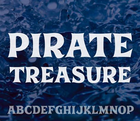 Pirate Treasure Font