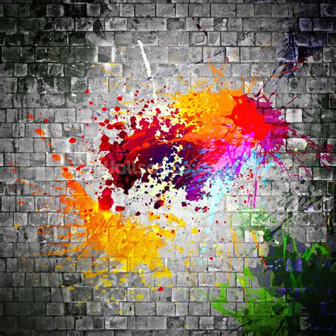 Living room decor ideas #2: Ink Splatter Wallpaper | Wallsauce UK in 2021 | Graffiti ...