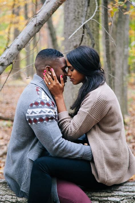 25 Black Couple Engagement Photo Shoot