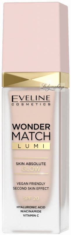 Eveline Cosmetics Wonder Match Lumi Spf 20 Luxurious Illuminating Foundation 30 Ml