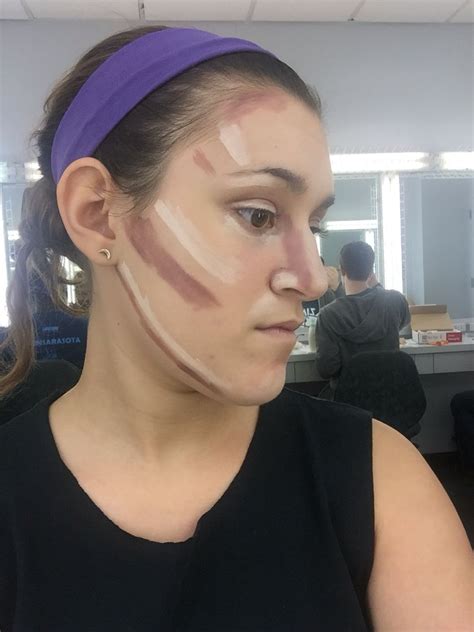 Process Corrective Makeup Stage Makeup Theatre Makeup