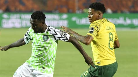 Afcon 2019 Bafana Bafana Should Have Beaten Nigeria Zungu
