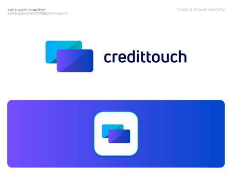 Credittouch Logo And Brand Identity By Saiduzzaman Khondhoker On Dribbble