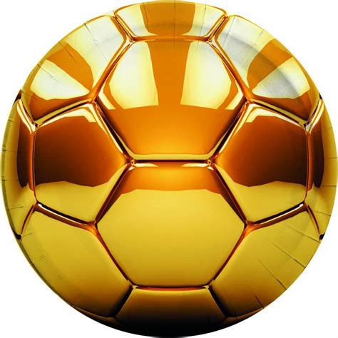 Wie is de grootste favoriet in de champions league? Voetbal Borden Goud 23cm 8 stuks - Partywinkel.nl