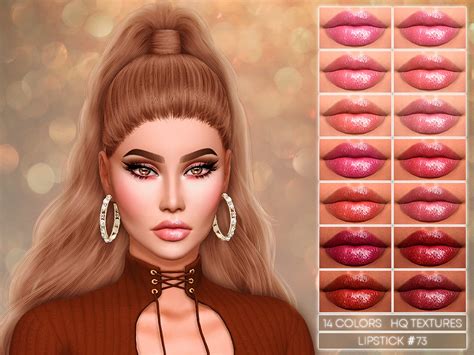 Lipstick 73 By Julhaos From Tsr • Sims 4 Downloads