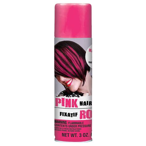 Pink Hair Spray 3oz Party City