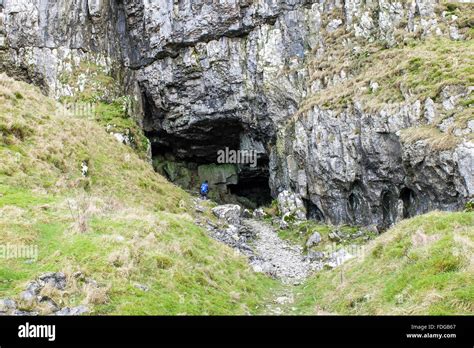 Victoria Cave Attermire Scar Near Settle Yorkshire Dales England