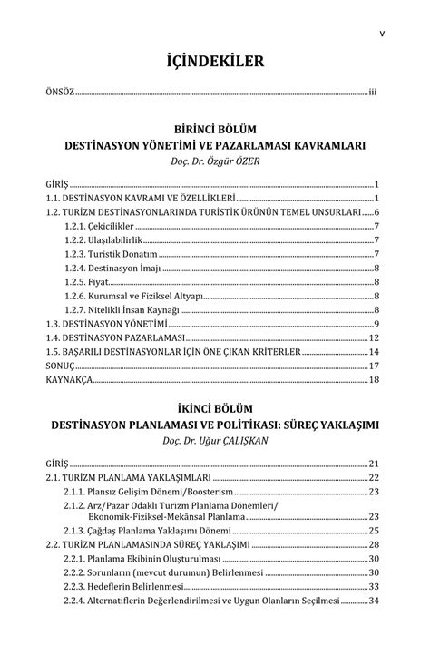 PDF DESTİNASYON TEMELLİ KRİZ YÖNETİMİ