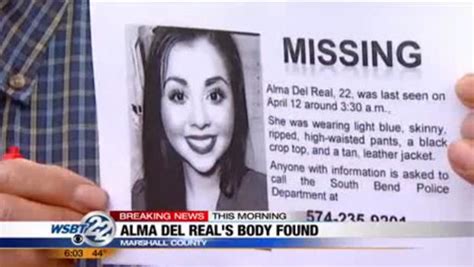 Cops Body Found Is Likely Missing Ind Woman Alma Del Real Arrest