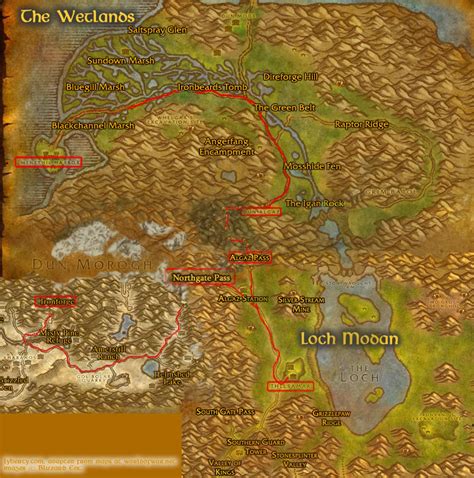 Warcraft How To Get To Ironforge Stormwind City From Darnassus