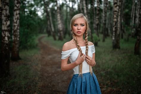 Vika Georgy Chernyadyev On Fstoppers Russian Fashion Blonde Girl Girl