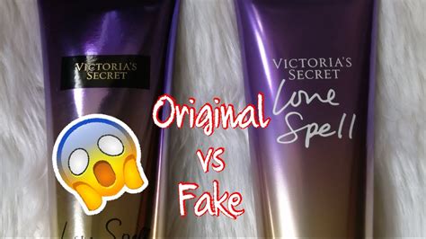 Original Vs Fake Victorias Secret Lotion Youtube