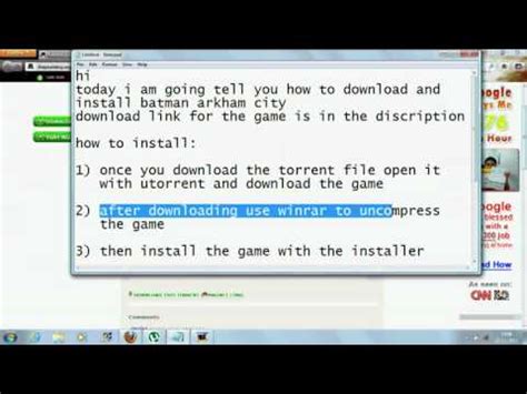 To download torrent file, you will be required μtorrent. How to Download and Install Batman Arkham City for PC 100% ...