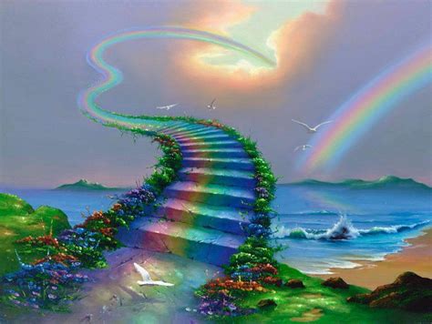Stairway To Heaven Rainbow Bridge Over The Rainbow Rainbow