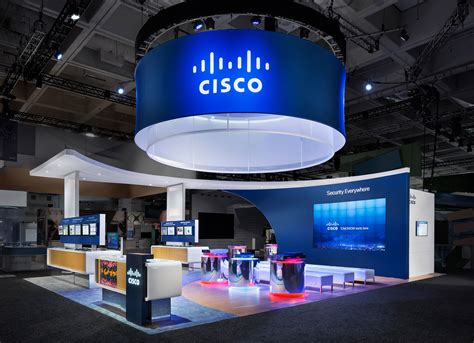 Cisco Rsa Trade Show Booth On Behance Exhibition Booth Design Event