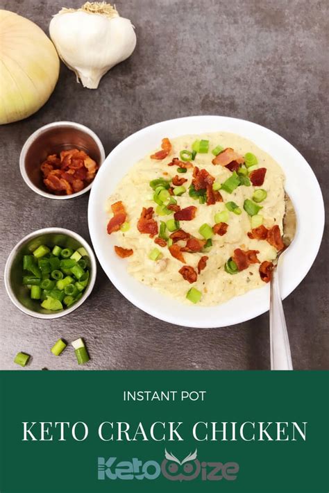 The Best Instant Pot Keto Crack Chicken Recipe Ketowize