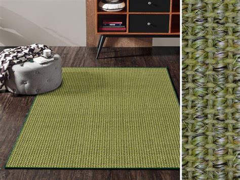 Sisal funktioniert im büro, im treppenhaus, im kinderzimmer und in der küche. Sisal-Teppiche grün Sylt | schutzmatten.ch