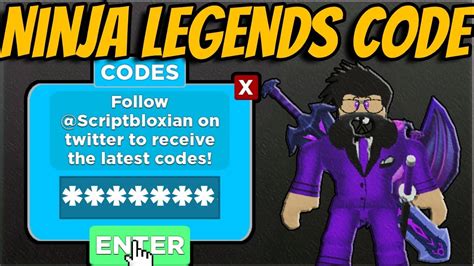 Ninja Legends New Code ⚔️3 Shurikens Ninja Legends Roblox Youtube