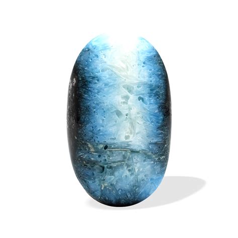 Blue Ice Glacierite Polished Palm Stone 1 Piece Starborn