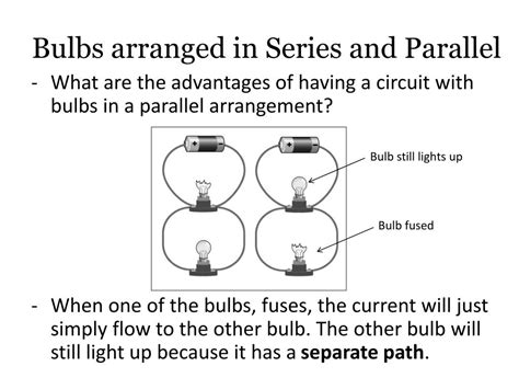 Ppt Electricity Uses Closed And Open Circuits Bulbs In Parallel