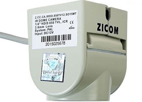 Zicom Cctv Security Camera Price In India Specifications Comparison 18th September 2023