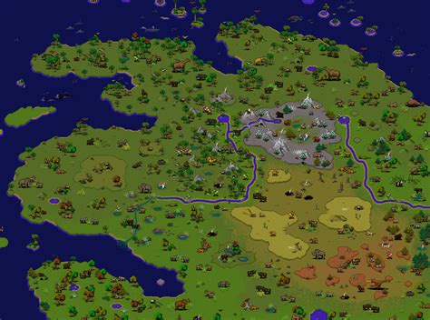 Pixel World Map Sample By Daftpanzeruk On Deviantart