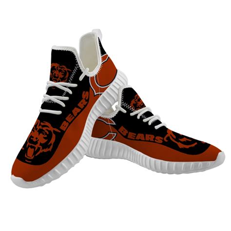 Chicago Bears Shoes Customize Sneakers Style 1 Yeezy Shoes For Women