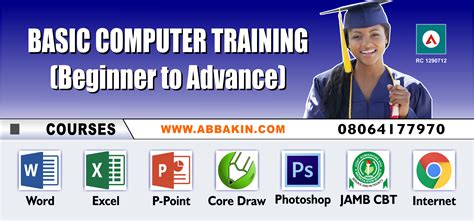 Basic Computer Training Course For Beginners And Managers Abbakin