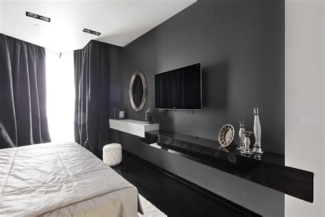 Creative And Modern Tv Wall Mount Ideas For Your Room White Bedroom