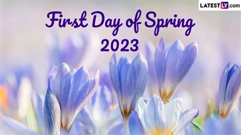 First Day Of Spring 2023 Wishes And Greetings  Images Whatsapp