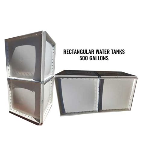 Rectangular Water Tank 500 Gals Mayhan Industries Llc