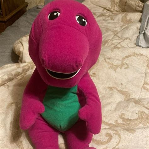 Barney Toys Vintage 5 Talking Barney Dollby Playskool1998 Poshmark