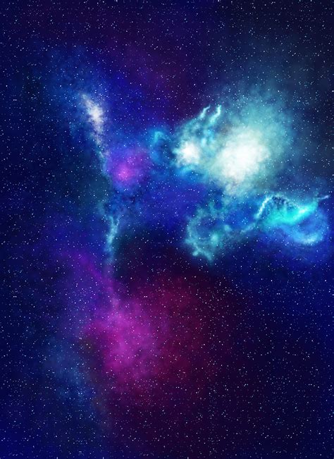 Cosmic Art Galaxy Backgrounds And Illustrations On Behance