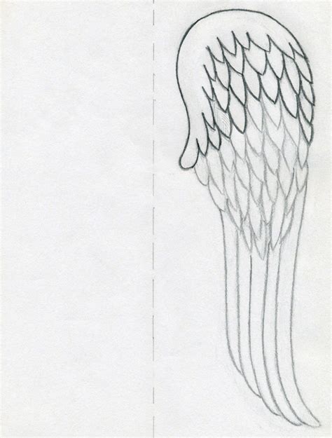 How To Draw Angel Wings Quickly In Few Easy Steps