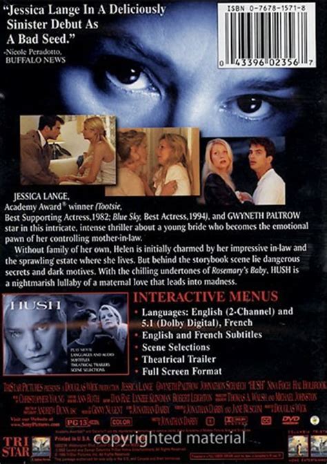 Hush Dvd 1998 Dvd Empire