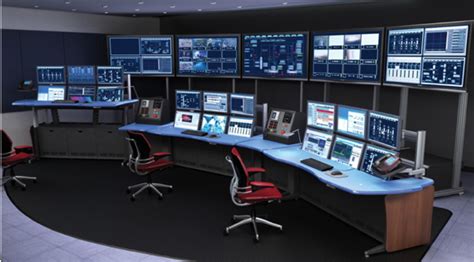 A Typical Security Control Room