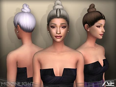 Moonlight Hair By Adedarma At Tsr Sims 4 Updates